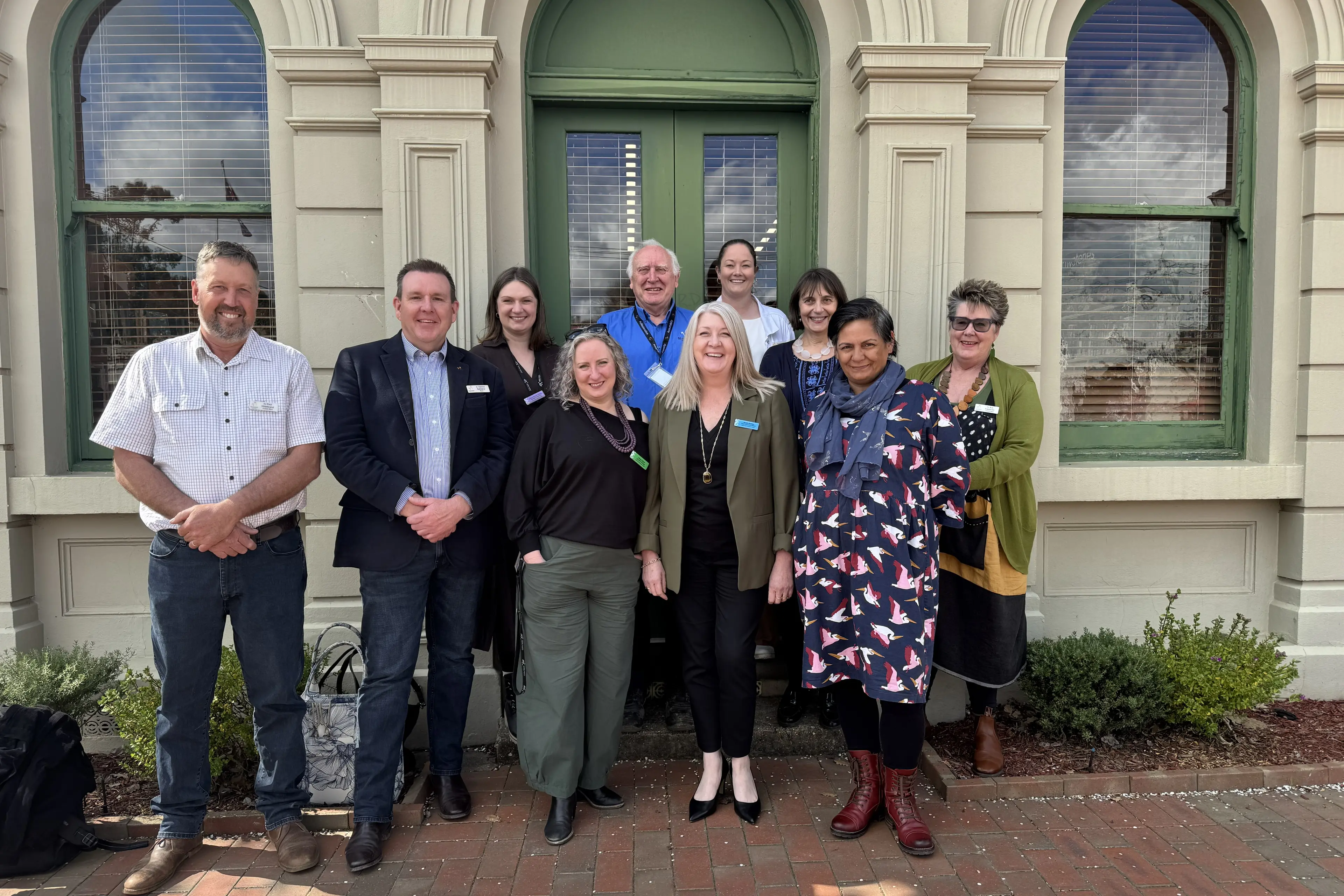 <p>LIBRARY PARTNERSHIP: Murrindindi Shire Council (MSC) Cr Paul Hildebrand, MSC Mayor Cr Damien Gallagher, YPRL Senior Manager Collections and Library Systems Cherry Byford-Sibbing, YPRL Executive Manager Library Experience and Engagement Robyn Ellard, MSC Cr Eric Lording, YPRL Chief Executive Officer Nicole Rudden, Deputy Mayor Cr Anita Carr, MSC CEO Livia Bonazzi, MSC Coordinator Library Services Michelle Whatnall, and MSC Cr Sue Carpenter.</p>\\n