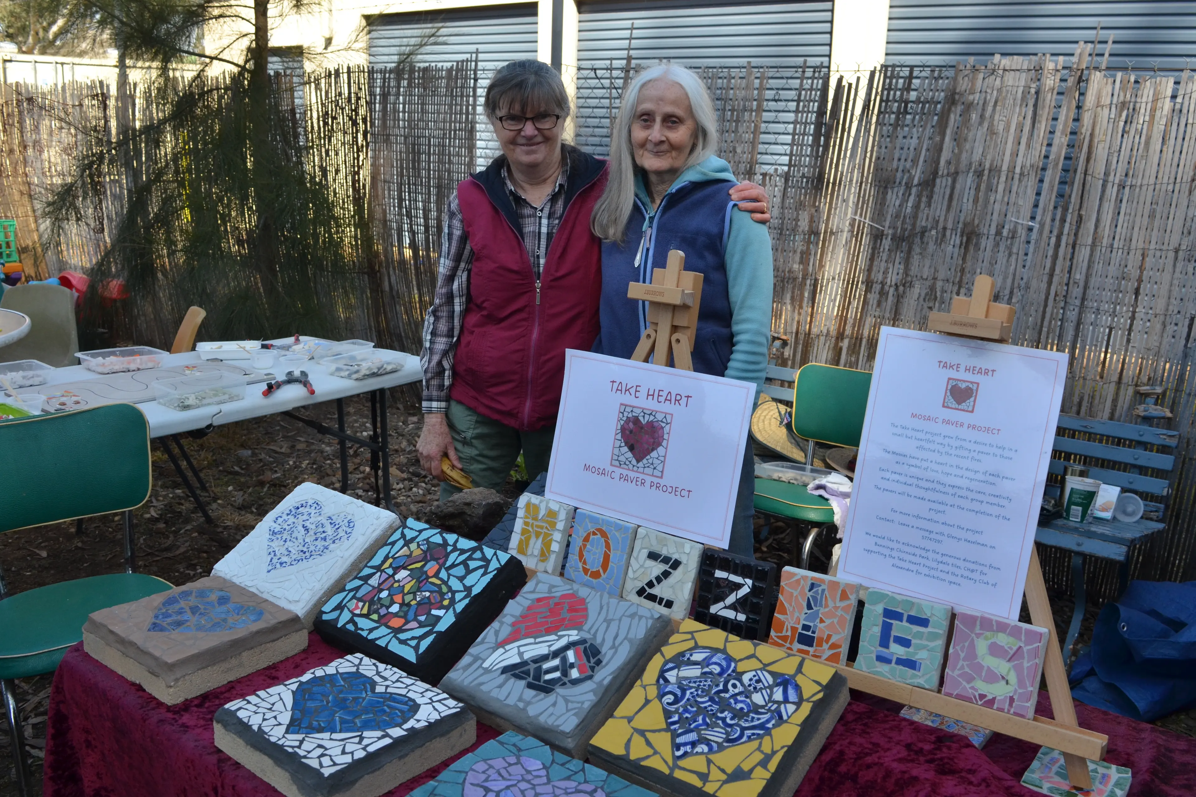 Generously giving at great Garden Giveback