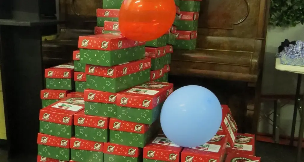 Upcoming Operation Christmas Child in Alexandra
