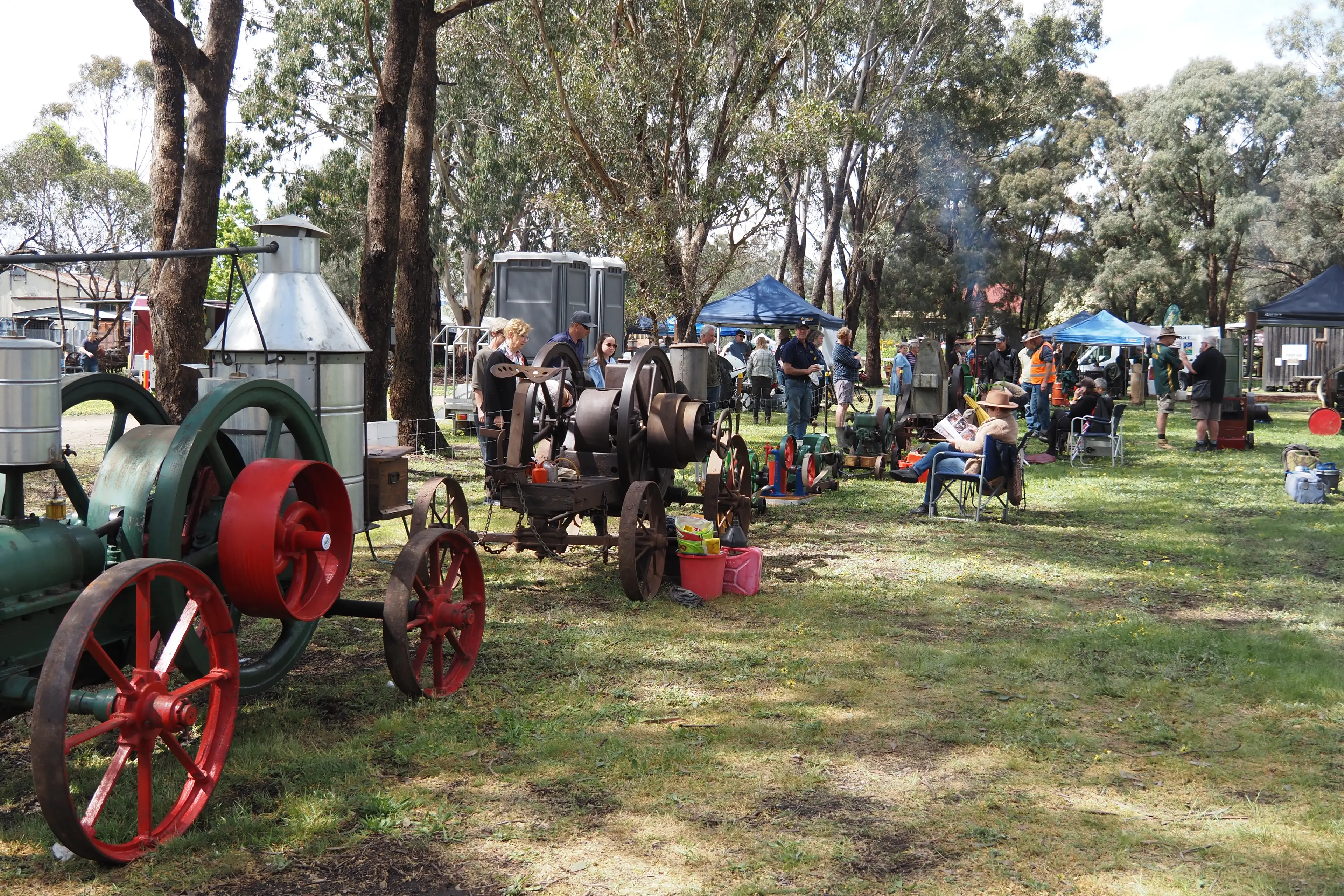 <p>Heritage machinery on display.</p>\\n