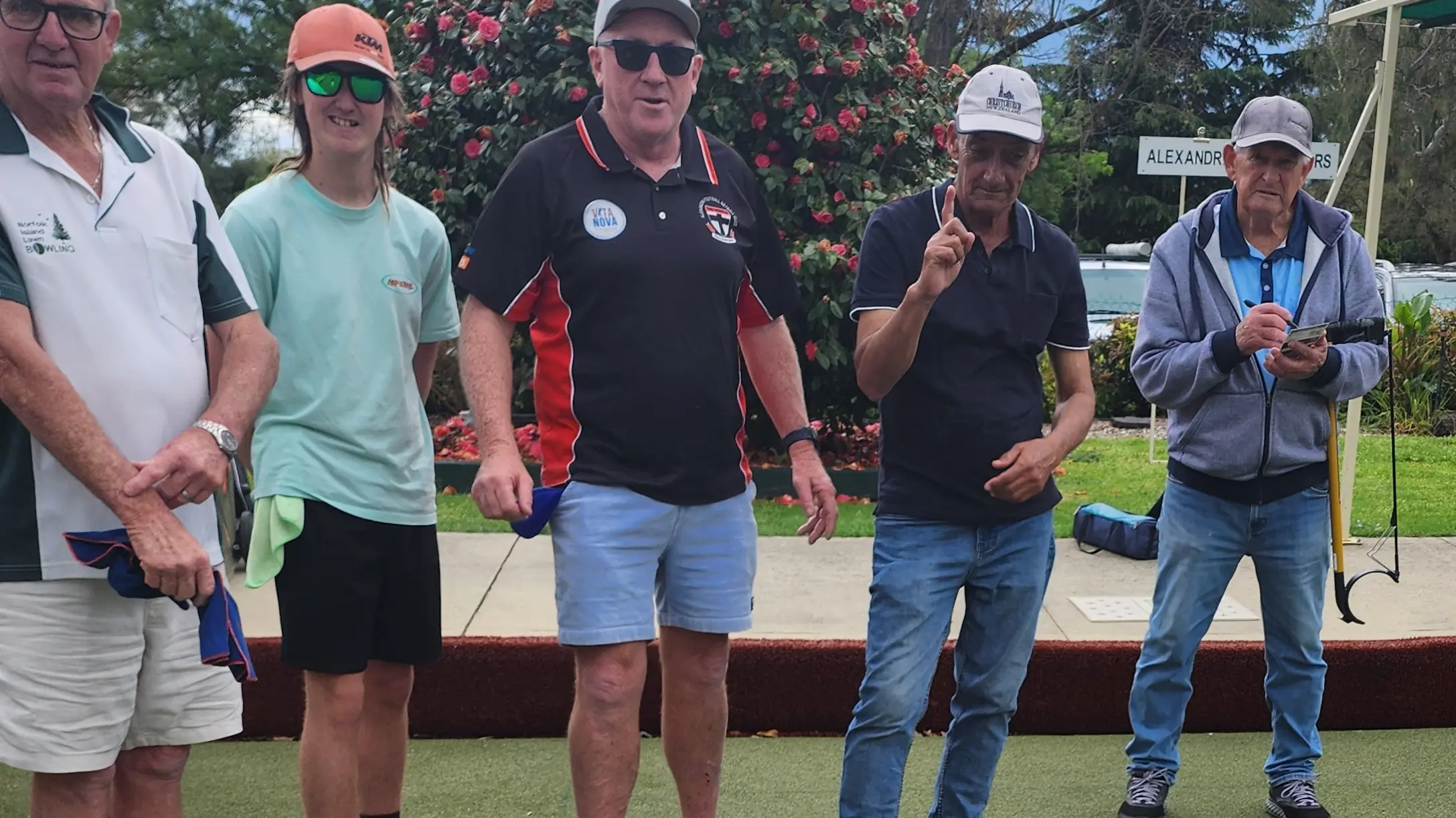 Alexandra versus Seymour in annual pre-season bowls