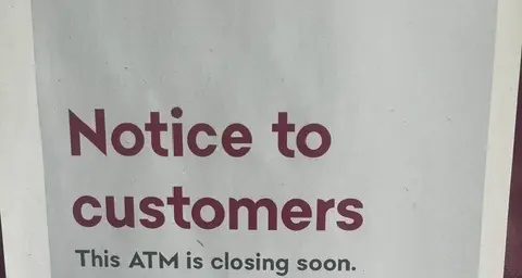 Only ATM in Marysville Triangle set to close