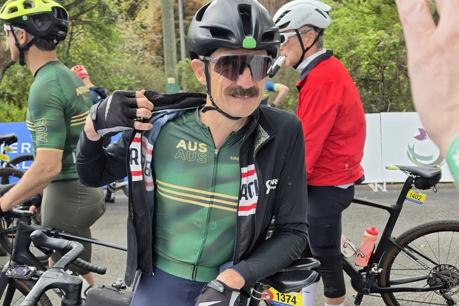 <p>READY FOR ACTION: Wangaratta cyclist Paul Hill at the UCI Gravel World Championships in Nannup, Western Australia last weekend.</p>\\n