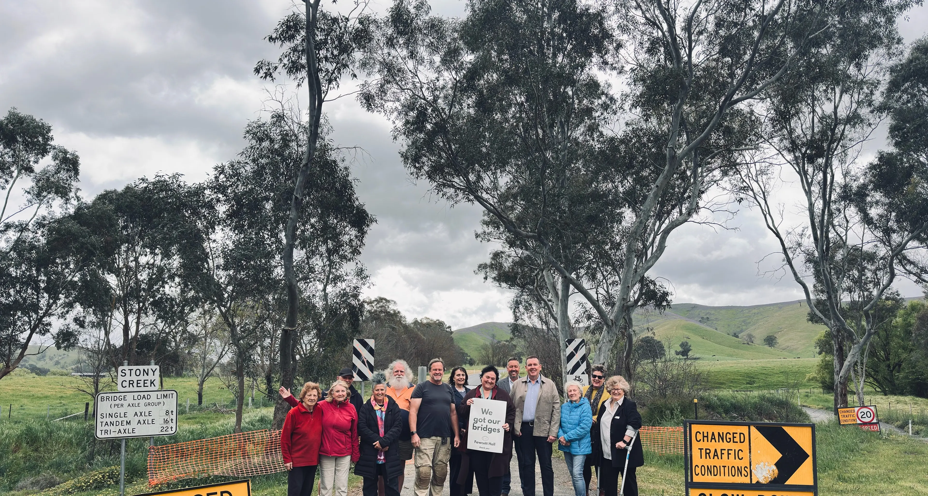 Pathway possible for Fawcett Bridge