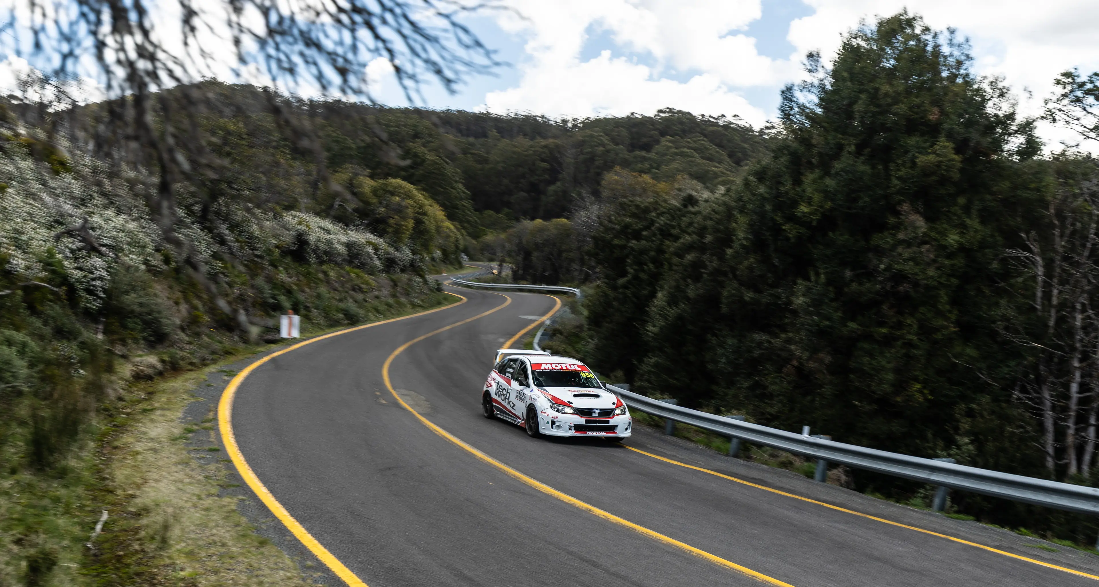 Australian Tarmac Rally run in Marysville