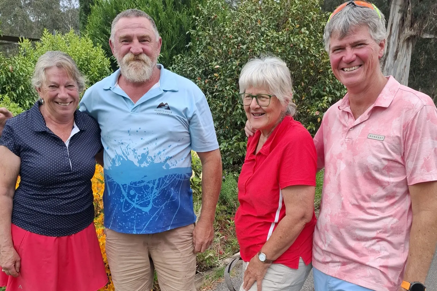 <p>CLUB CHAMPIONS: Heather Jenkins, Richy Clark, Gail Leigh and Glen Rattay.</p>\\n